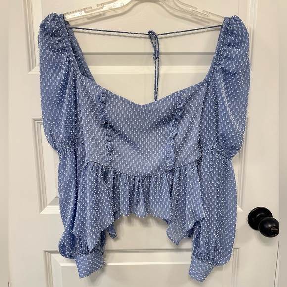 Song of Style Tie Back Clara Top Size Small - Picture 6 of 8